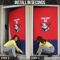 Panama 2026 Baseball Custom Door Cover Go Champions Drip Style