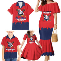 Panama 2026 Baseball Custom Family Matching Mermaid Dress and Hawaiian Shirt Go Champions Drip Style