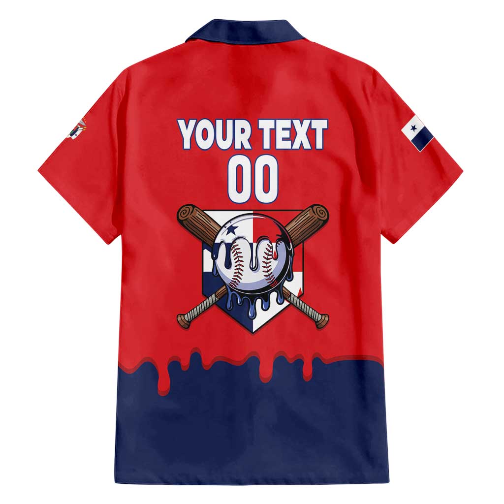 Panama 2026 Baseball Custom Family Matching Off Shoulder Maxi Dress and Hawaiian Shirt Go Champions Drip Style