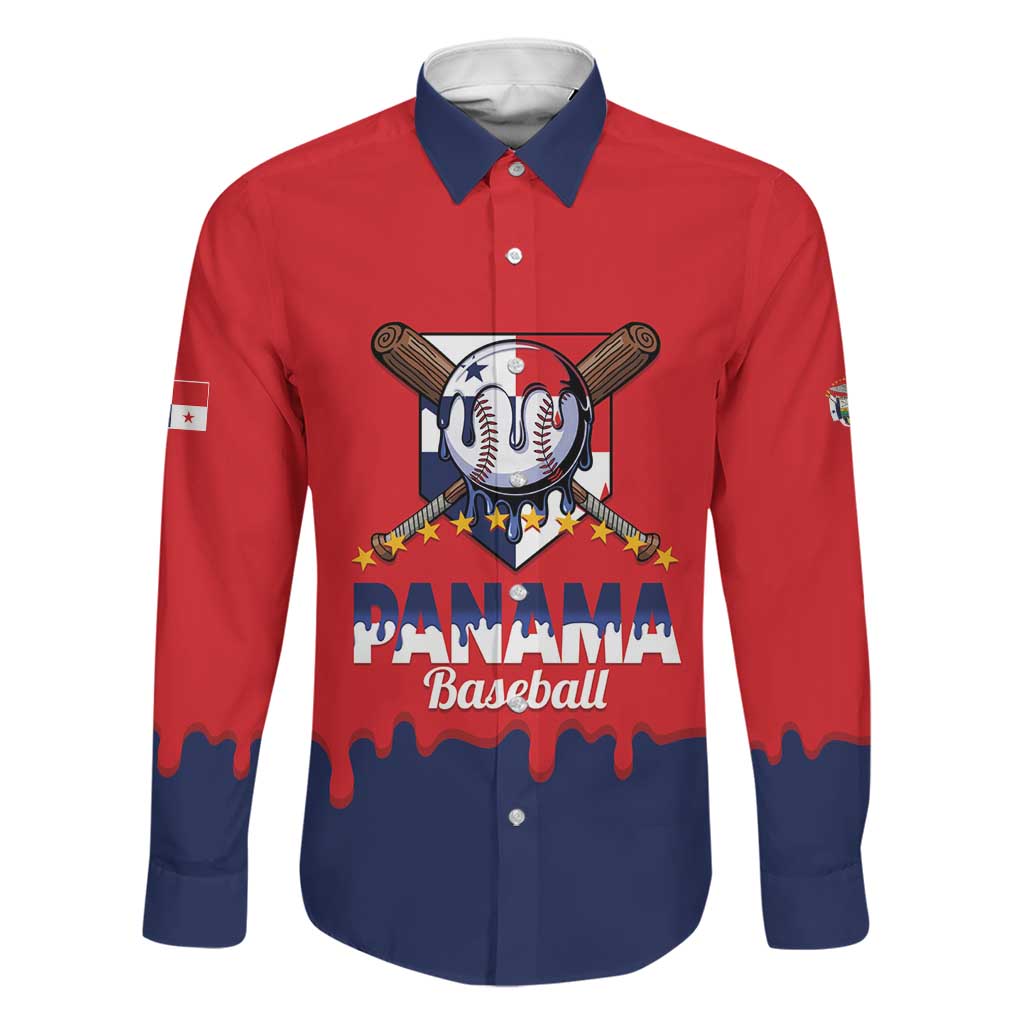 Panama 2026 Baseball Custom Family Matching Off Shoulder Maxi Dress and Hawaiian Shirt Go Champions Drip Style