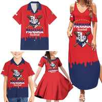 Panama 2026 Baseball Custom Family Matching Summer Maxi Dress and Hawaiian Shirt Go Champions Drip Style