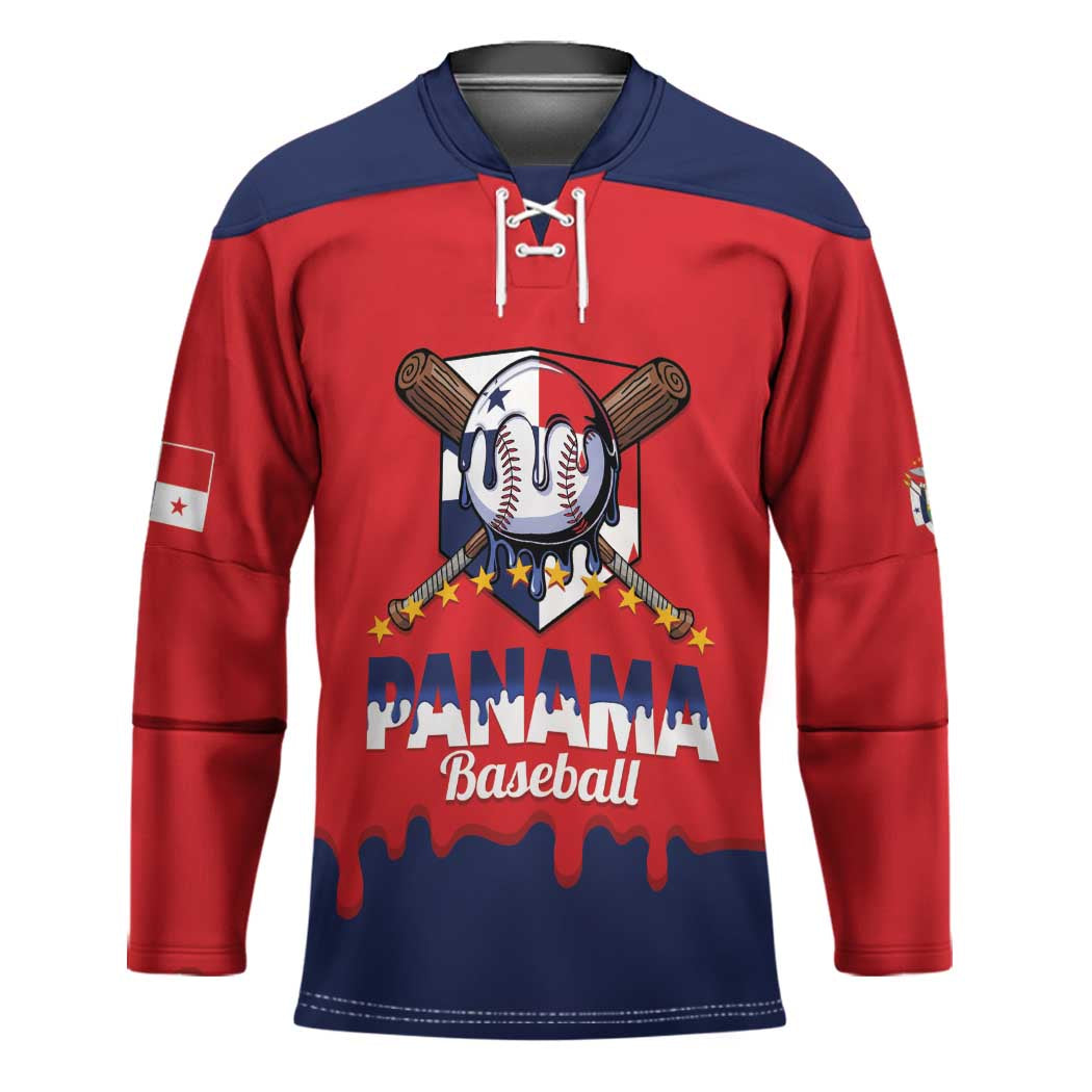 Panama 2026 Baseball Custom Hockey Jersey Go Champions Drip Style
