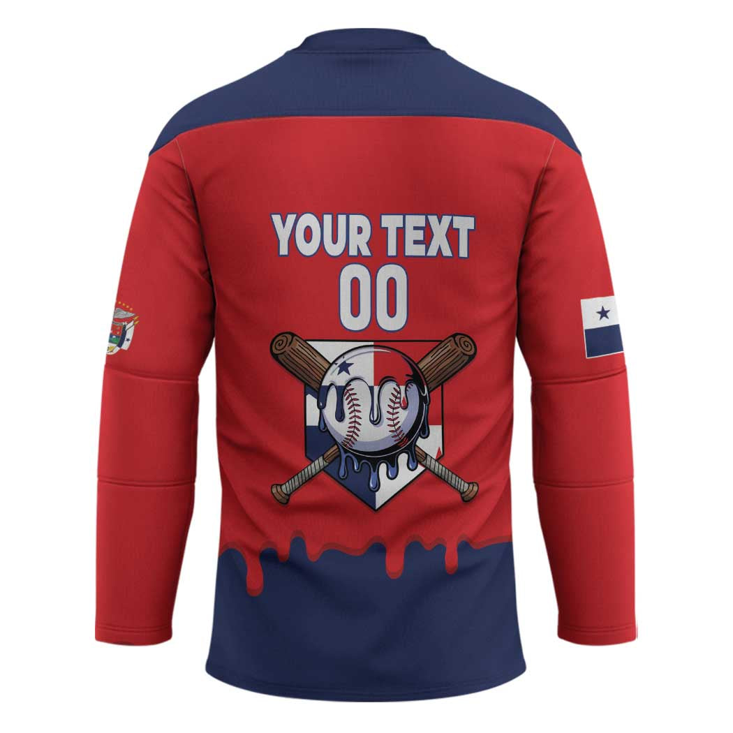 Panama 2026 Baseball Custom Hockey Jersey Go Champions Drip Style