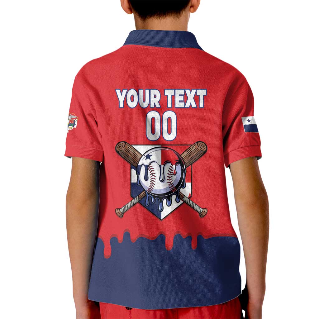 Panama 2026 Baseball Custom Kid Polo Shirt Go Champions Drip Style
