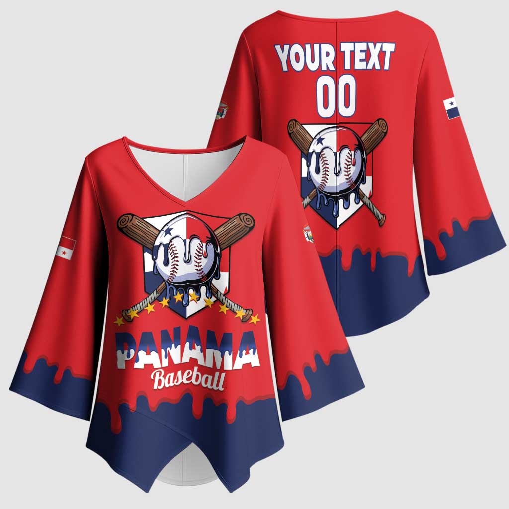 Panama 2026 Baseball Custom Kimono Sleeve Blouse Go Champions Drip Style