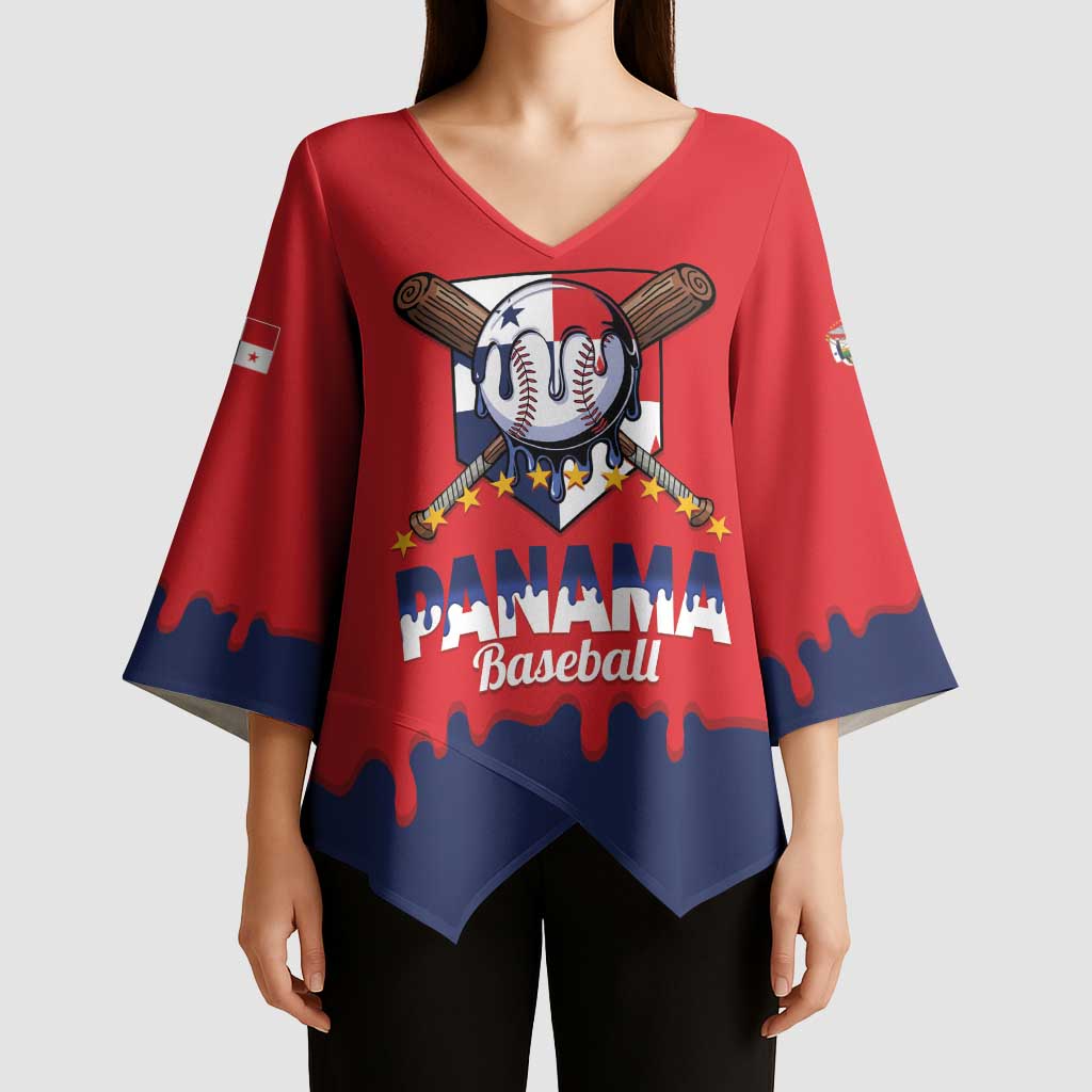 Panama 2026 Baseball Custom Kimono Sleeve Blouse Go Champions Drip Style