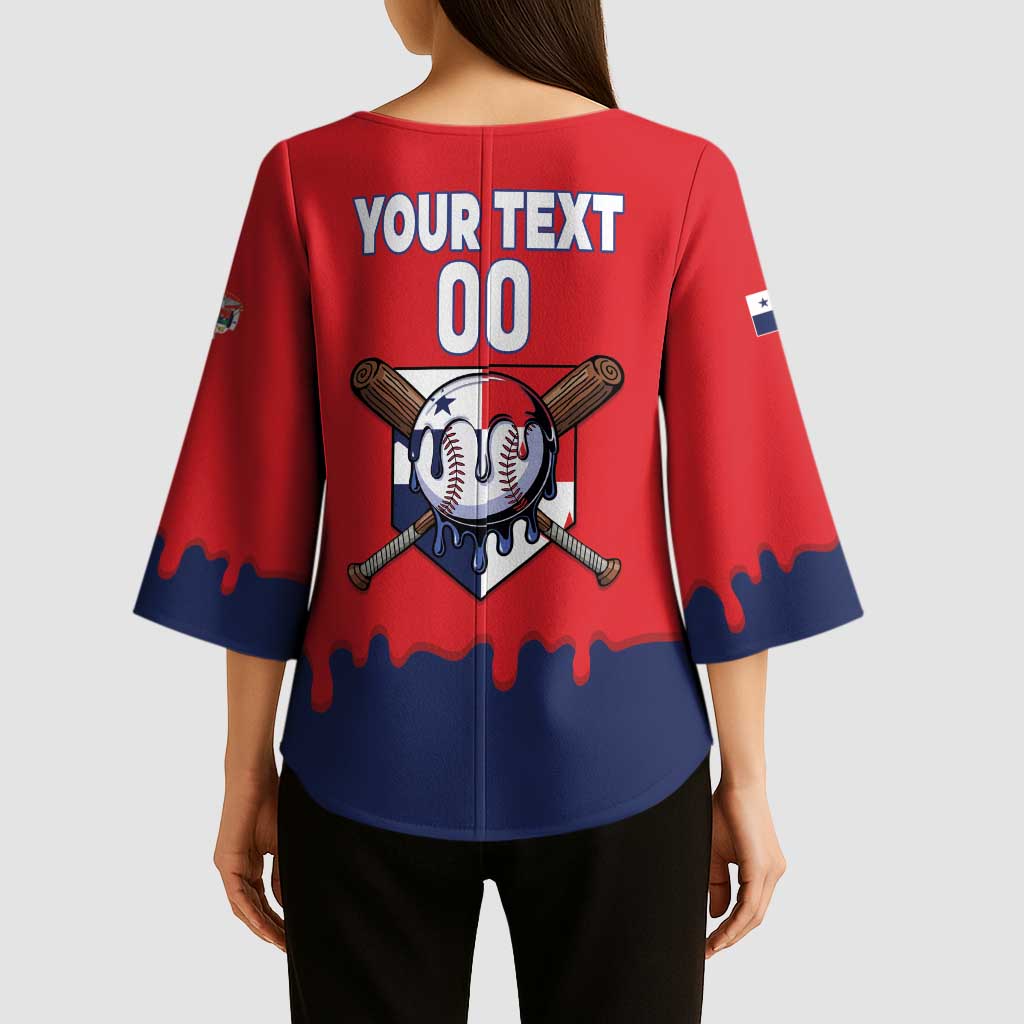 Panama 2026 Baseball Custom Kimono Sleeve Blouse Go Champions Drip Style