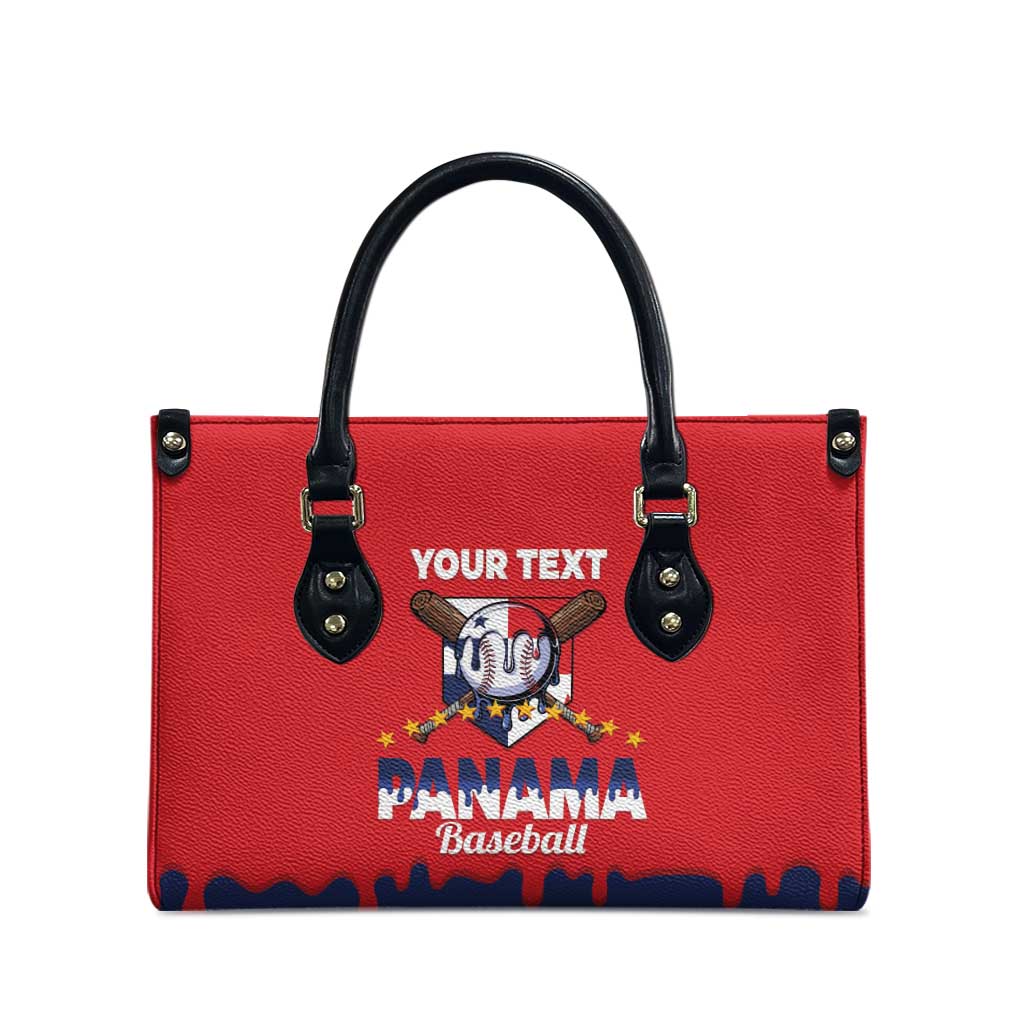 Panama 2026 Baseball Custom Leather Bag Go Champions Drip Style