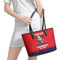 Panama 2026 Baseball Custom Leather Tote Bag Go Champions Drip Style