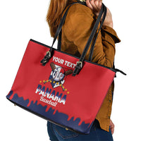 Panama 2026 Baseball Custom Leather Tote Bag Go Champions Drip Style
