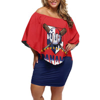 Panama 2026 Baseball Custom Off Shoulder Short Dress Go Champions Drip Style