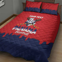 Panama 2026 Baseball Custom Quilt Bed Set Go Champions Drip Style