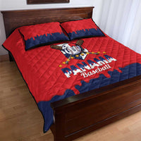 Panama 2026 Baseball Custom Quilt Bed Set Go Champions Drip Style
