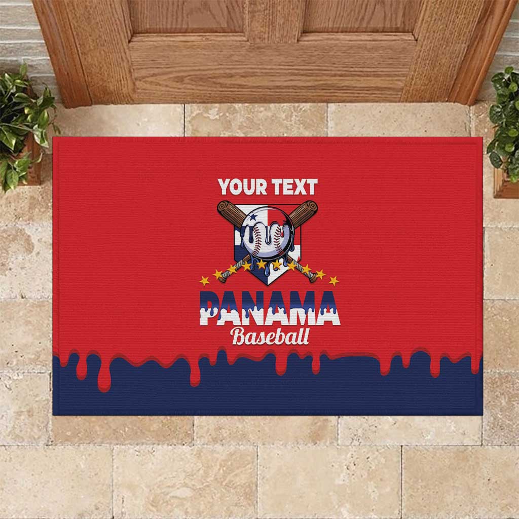 Panama 2026 Baseball Custom Rubber Doormat Go Champions Drip Style
