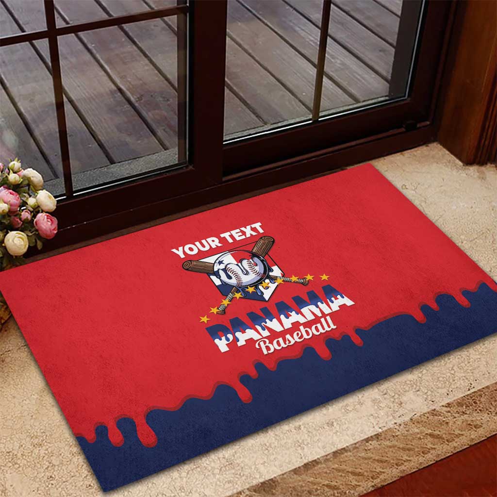 Panama 2026 Baseball Custom Rubber Doormat Go Champions Drip Style
