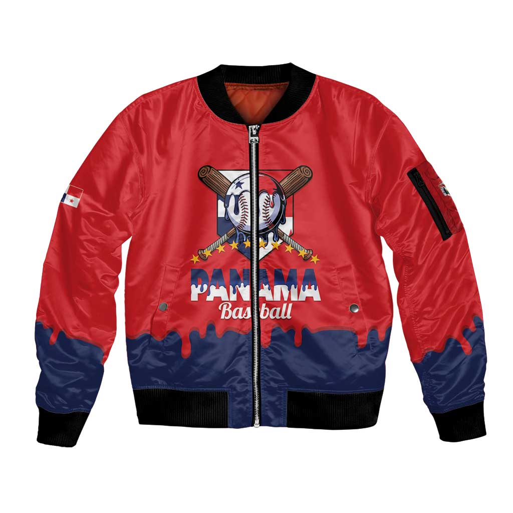 Panama 2026 Baseball Custom Sleeve Zip Bomber Jacket Go Champions Drip Style