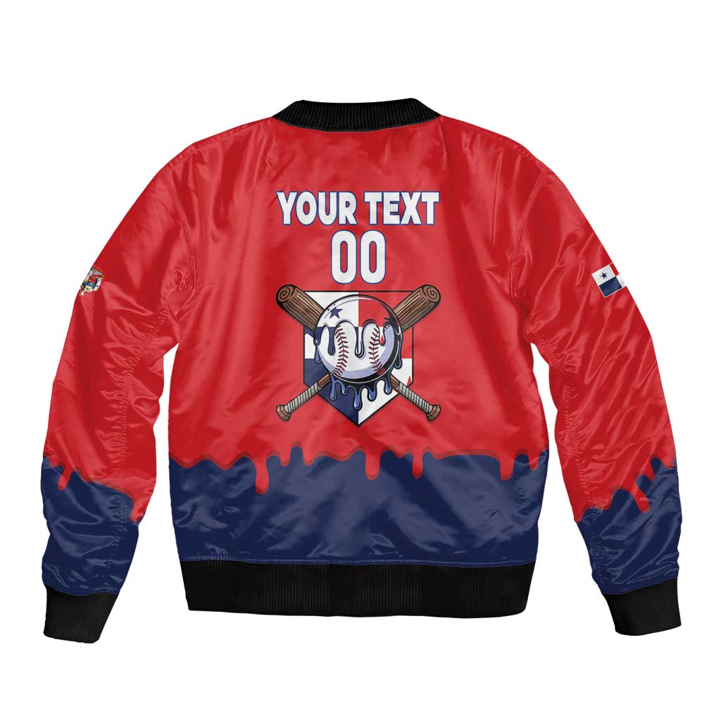 Panama 2026 Baseball Custom Sleeve Zip Bomber Jacket Go Champions Drip Style