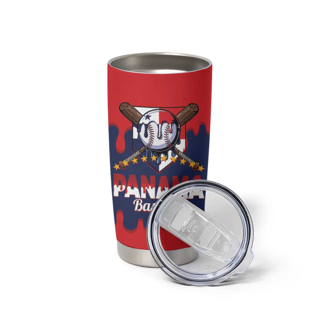 Panama 2026 Baseball Custom Tumbler Cup Go Champions Drip Style