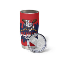 Panama 2026 Baseball Custom Tumbler Cup Go Champions Drip Style