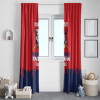Panama 2026 Baseball Custom Window Curtain Go Champions Drip Style