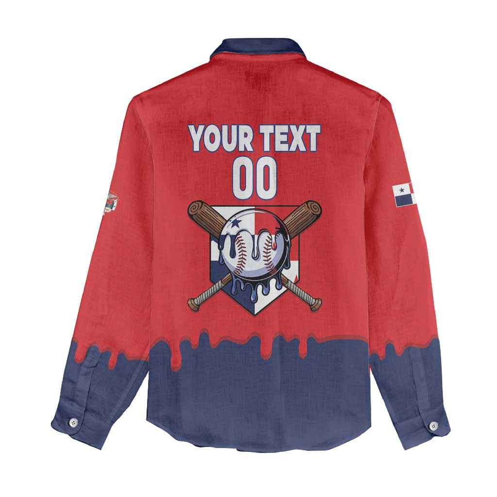 Panama 2026 Baseball Custom Women Casual Shirt Go Champions Drip Style