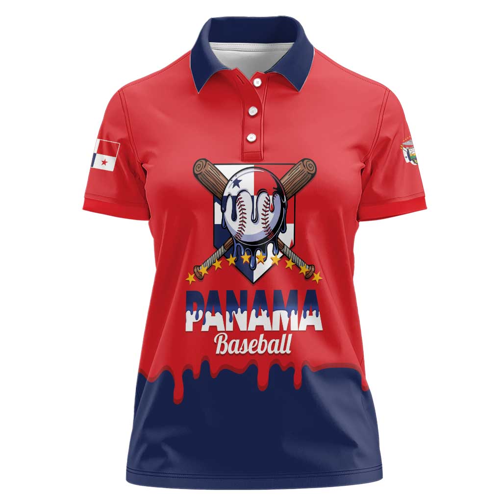 Panama 2026 Baseball Custom Women Polo Shirt Go Champions Drip Style