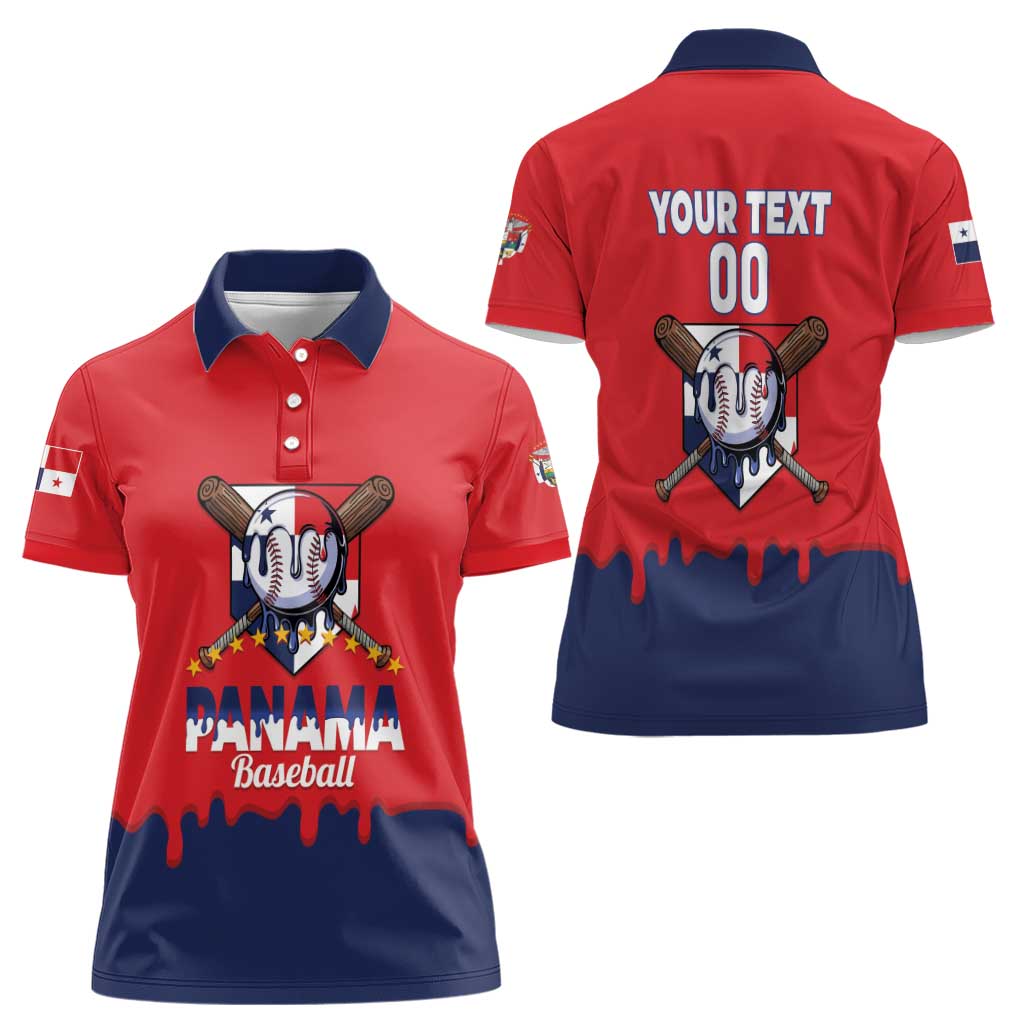 Panama 2026 Baseball Custom Women Polo Shirt Go Champions Drip Style
