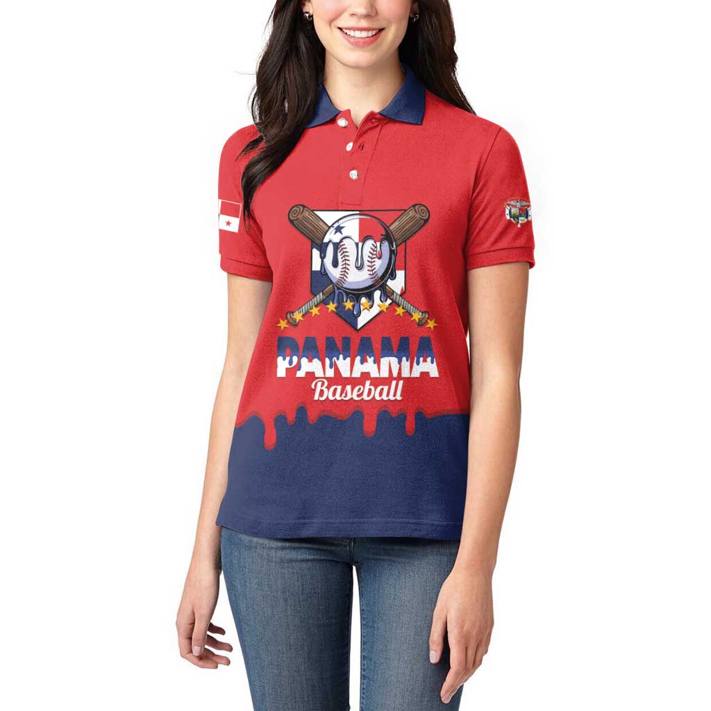 Panama 2026 Baseball Custom Women Polo Shirt Go Champions Drip Style