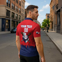 Panama 2026 Baseball Custom Zipper Polo Shirt Go Champions Drip Style