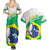 Brazil Jiujitsu Couples Matching Summer Maxi Dress and Hawaiian Shirt BJJ 2024 Flag Vibes - Wonder Print Shop