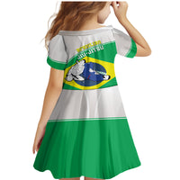 Brazil Jiujitsu Family Matching Mermaid Dress and Hawaiian Shirt BJJ 2024 Flag Vibes - Wonder Print Shop