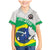 Brazil Jiujitsu Family Matching Mermaid Dress and Hawaiian Shirt BJJ 2024 Flag Vibes