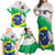 Brazil Jiujitsu Family Matching Off Shoulder Maxi Dress and Hawaiian Shirt BJJ 2024 Flag Vibes