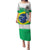 Brazil Jiujitsu Family Matching Puletasi and Hawaiian Shirt BJJ 2024 Flag Vibes - Wonder Print Shop