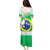 Brazil Jiujitsu Family Matching Puletasi and Hawaiian Shirt BJJ 2024 Flag Vibes - Wonder Print Shop