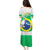 Brazil Jiujitsu Family Matching Puletasi and Hawaiian Shirt BJJ 2024 Flag Vibes