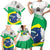 Brazil Jiujitsu Family Matching Short Sleeve Bodycon Dress and Hawaiian Shirt BJJ 2024 Flag Vibes