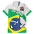 Brazil Jiujitsu Family Matching Summer Maxi Dress and Hawaiian Shirt BJJ 2024 Flag Vibes