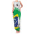 Brazil Jiujitsu Family Matching Tank Maxi Dress and Hawaiian Shirt BJJ 2024 Flag Vibes - Wonder Print Shop