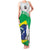 Brazil Jiujitsu Family Matching Tank Maxi Dress and Hawaiian Shirt BJJ 2024 Flag Vibes