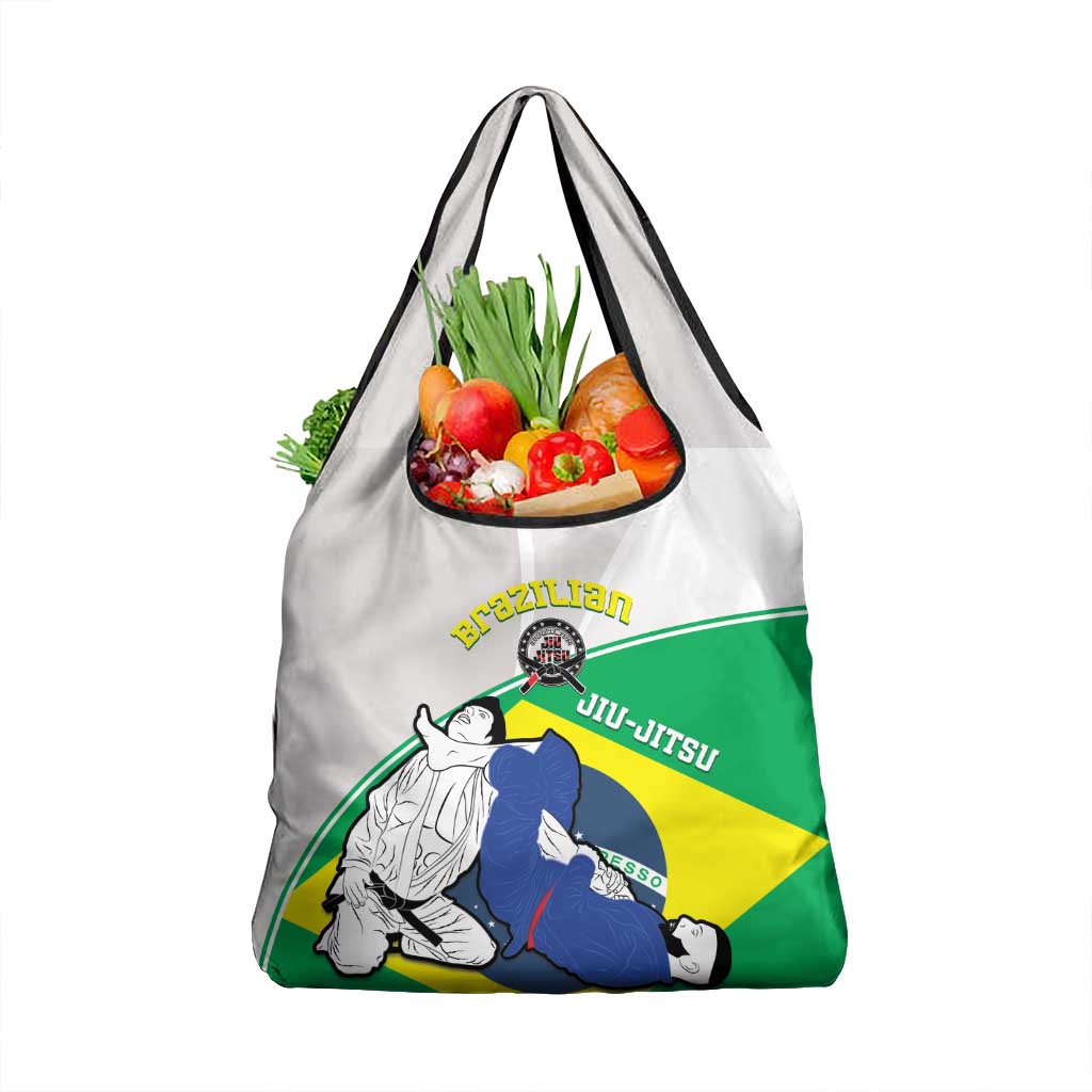 Brazil Jiujitsu Grocery Bag BJJ 2024 Flag Vibes