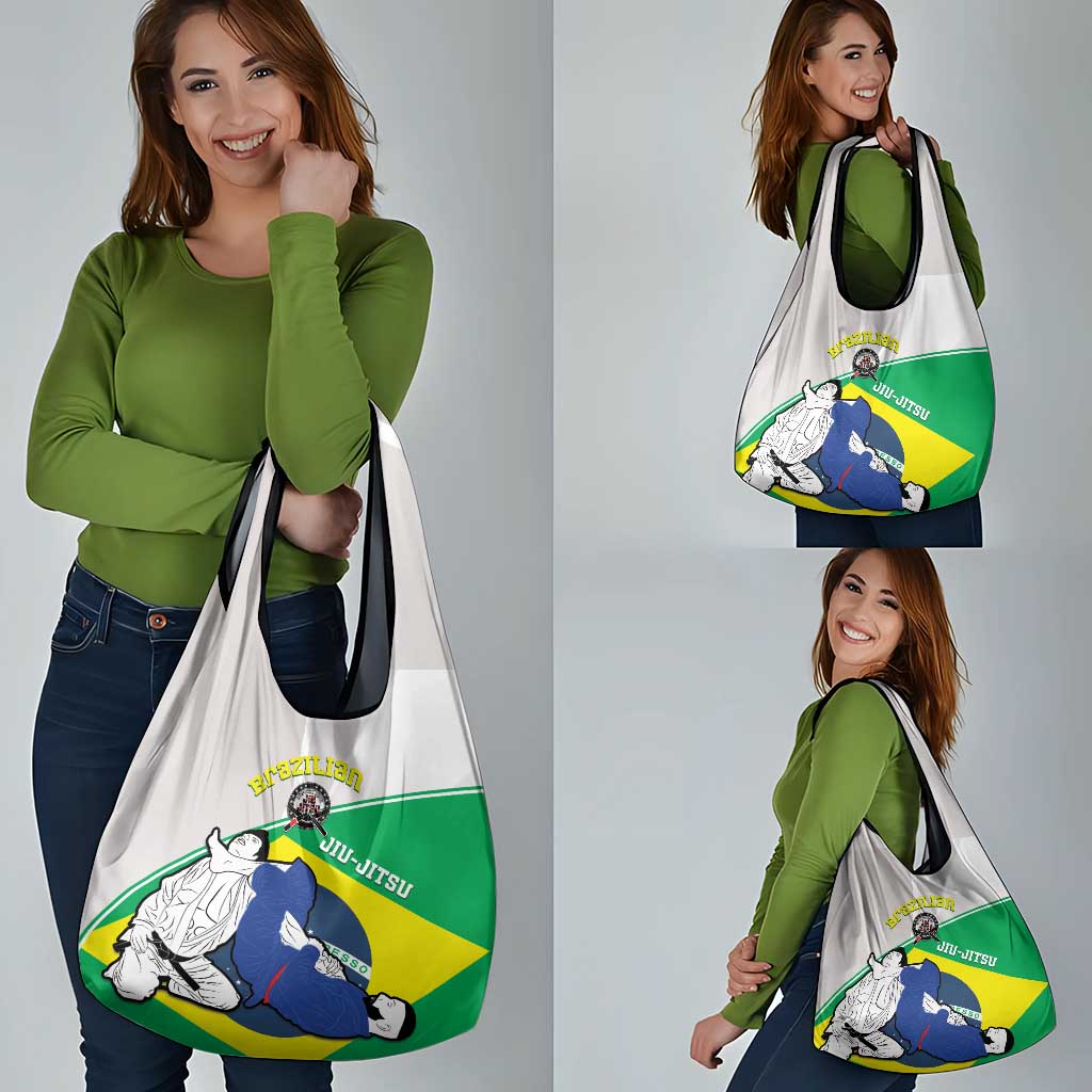 Brazil Jiujitsu Grocery Bag BJJ 2024 Flag Vibes