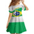 Brazil Jiujitsu Kid Short Sleeve Dress BJJ 2024 Flag Vibes