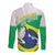 Brazil Jiujitsu Long Sleeve Button Shirt BJJ 2024 Flag Vibes