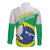 Brazil Jiujitsu Long Sleeve Button Shirt BJJ 2024 Flag Vibes - Wonder Print Shop
