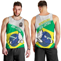 Brazil Jiujitsu Men Tank Top BJJ 2024 Flag Vibes - Wonder Print Shop