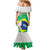 Brazil Jiujitsu Mermaid Dress BJJ 2024 Flag Vibes