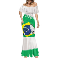 Brazil Jiujitsu Mermaid Dress BJJ 2024 Flag Vibes - Wonder Print Shop