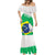 Brazil Jiujitsu Mermaid Dress BJJ 2024 Flag Vibes