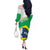 Brazil Jiujitsu Off The Shoulder Long Sleeve Dress BJJ 2024 Flag Vibes - Wonder Print Shop